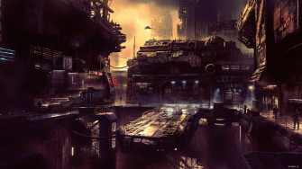 Science Fiction Future City 4k 1440p Resolution HD Wallpaper