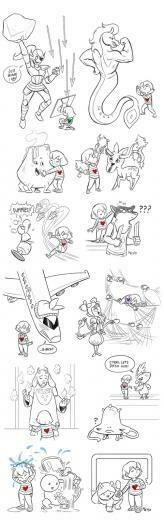 Undertale Encounters By Lynxgriffin