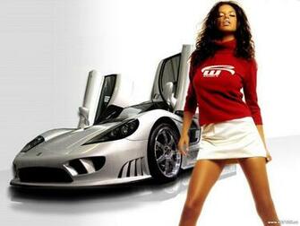 Girls And Sports Cars Wallpaper Girl Race Car