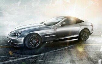 Mercedes Benz Slr Mclaren Roadster Desktop Wallpaper
