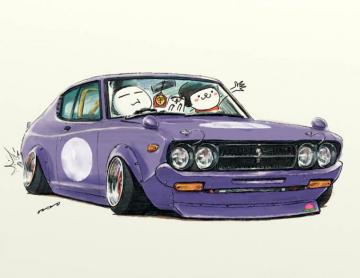 Crazy Car Art By Mame Ozizo