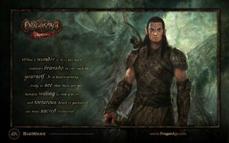 Age Origins Elf Wallpaper Dragon Stock Photos