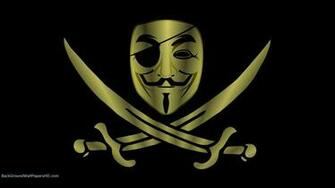 Anonymous Pirate Logo 1080p HD Wallpaper