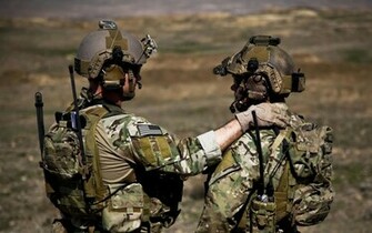 Army Ranger Buddies Military Wallpaper