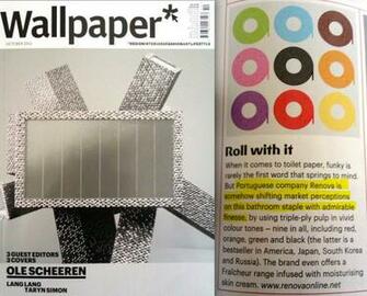 Renova In Wallpaper Magazine