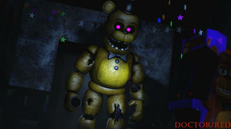 Sfm Fnaf Golden Freddy By Doctorred2000