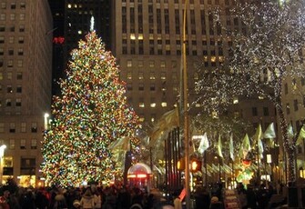 The Fabulous Christmas Tree At Rockefeller Center