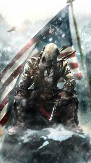Assassin S Creed Connor Fan Art Wallpaper iPhone