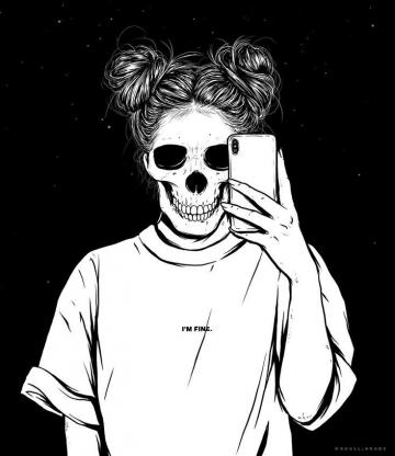 Favorite Tee Skeleton Artwork Skull Wallpaper Dark Art Drawings
