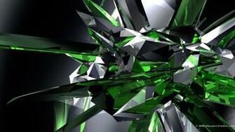 Emerald Crystals Wallpaper Linux Jpg