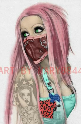 Gangsta Girl Background By Mary8844