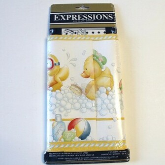 Just Duckie Rubber Duck Wallpaper Border Yd M Bath Bathroom