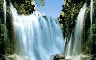 Scenery Wallpaper Venezuela Anheer Falls World