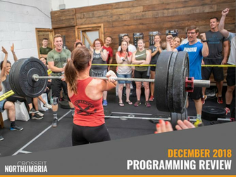 December Programming Focus Crossfit Northumbria