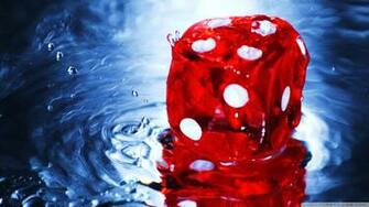 Rpg Dice Wallpaper 3d Flaming Blue