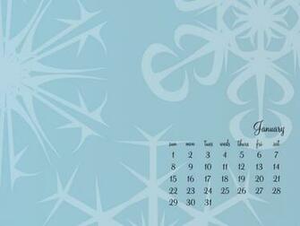 January Desktop Wallpaper Makoodle