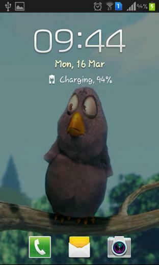 Live Wallpaper Description Funny Bird