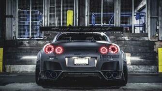 Home Cars Nissan Gtr Liberty Walk Back Wallpaper