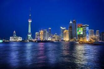 Best Beautiful Wallpaper Shanghai Skyline All Type HD For