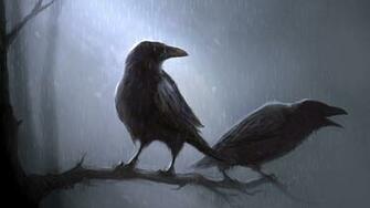 Crow Computer Wallpaper Desktop Background Id