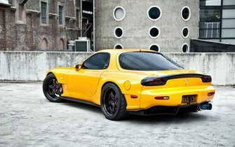 HD Yellow Rx7 Wallpaper Screensavers Large High Resolution