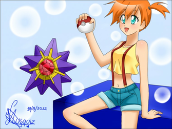 Misty Pokemon By Vika01