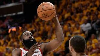 Nba Playoffs Watch James Harden Dunk All Over Draymond Green