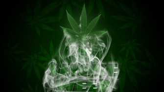 Cool Weed Smoke Wallpaper