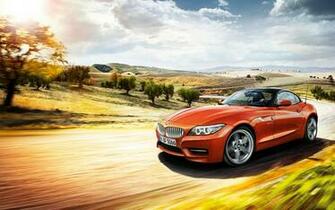 Wallpaper Bmw Z4 Facelift In Valencia Orange
