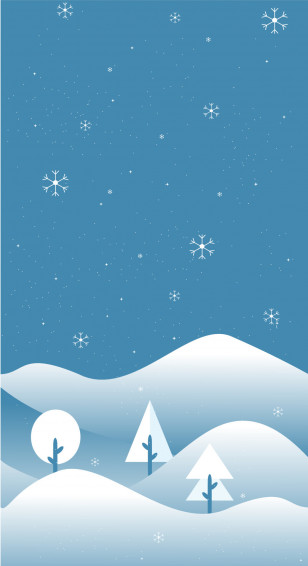 Snow Aesthetic Wallpaper