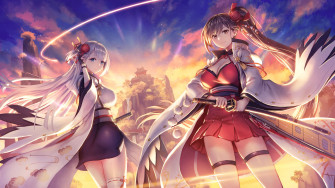 Azur Lane Shoukaku Zuikaku Anime Girls 4k Wallpaper