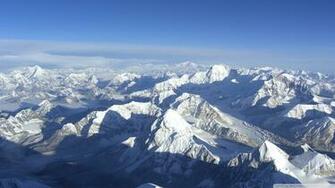 Snowy Mountain Peaks Wallpaper