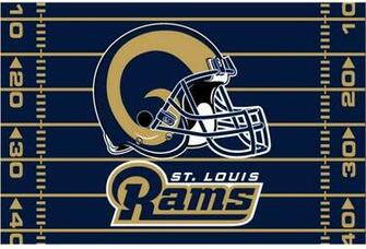 St Louis Rams Nfl X Tufted Rug