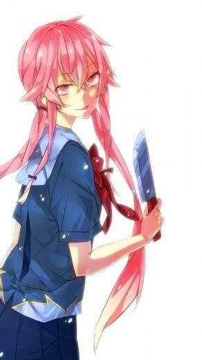 Yuno Gasai Future Diary Samsung HD Wallpaper