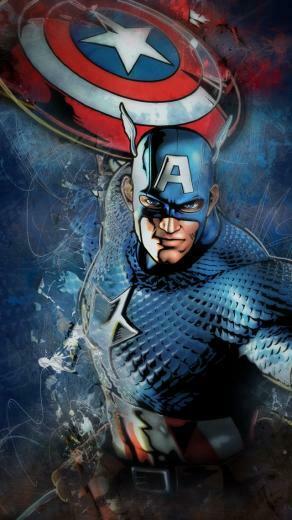 Wallpaper Captain America Marvel Comics 4k Art