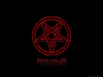 Pentagram Wallpaper Stock Photos