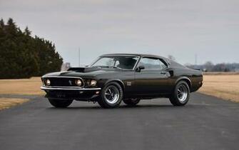 Ford Mustang Boss Black Jade Static