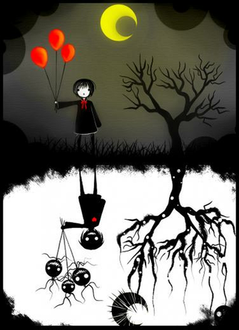 Creepy Shadow By Cutereaper