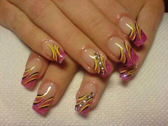 Multi Colored Nail Designs