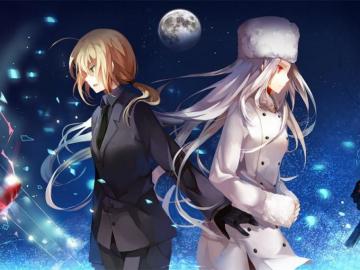 Saber Fate Zero Irisviel Von Einzbern Series Wallpaper