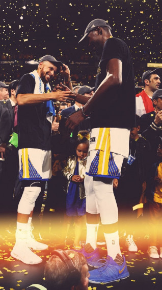 Stephen Curry Kevin Durant Wallpaper Nba Golden
