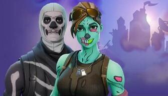 Account Includes Skull Trooper Ghoul Scythe And