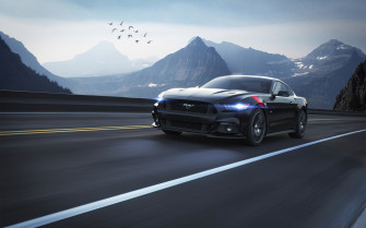 Black Ford Mustang 4k 1080p Resolution HD Wallpaper Image