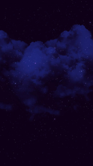 Aesthetic Dark Blue Background Wallpaper
