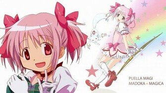 Magi Madoka Magica Anime Wallpaper Titled Kaname