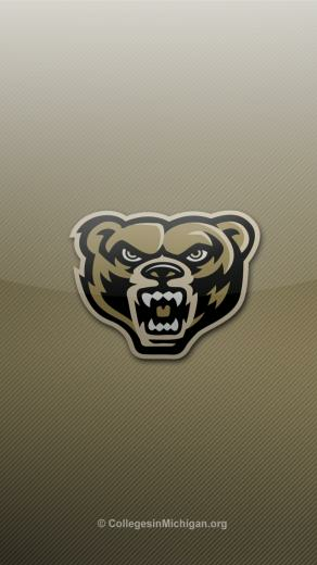 Thumbs Oakland Grizzlies iPhone Wallpaper