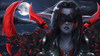 World Of Warcraft Night Elf 4k Wallpaper Resolution