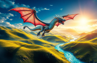 3d Moving Dragon Wallpaper