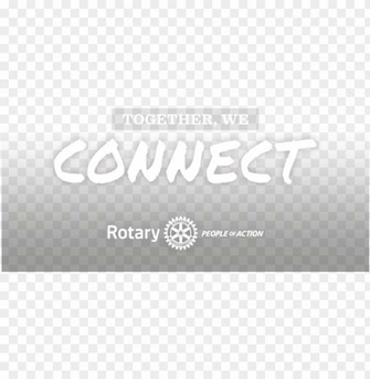 Together We Connect Inspire Logo Rotary Png Image