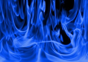 Related Pictures Blue Fire Wallpaper